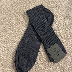 Canali Luxury Designer Dress Socks